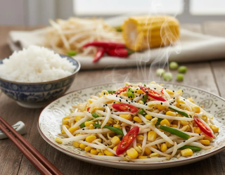 Cara Membuat Tumis Tauge dan Jagung Segar yang Efektif untuk Melancarkan Sistem Pencernaan secara Alami